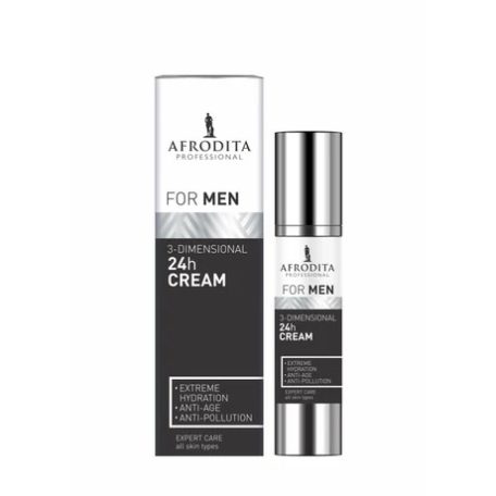 Afrodita Men Professional 3 - dimenziós 24H krém  45ml