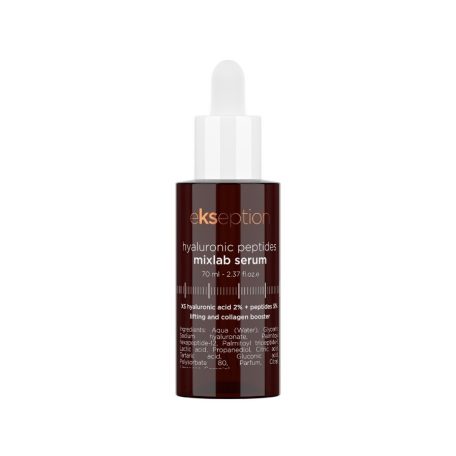 hialuronic peptide mixlab serum ,aktív ránccsökkentő szérum 70ml