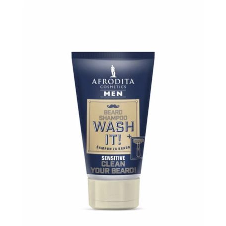Afrodita MEN BEARD Sensitive szakállápoló sampon 125ml